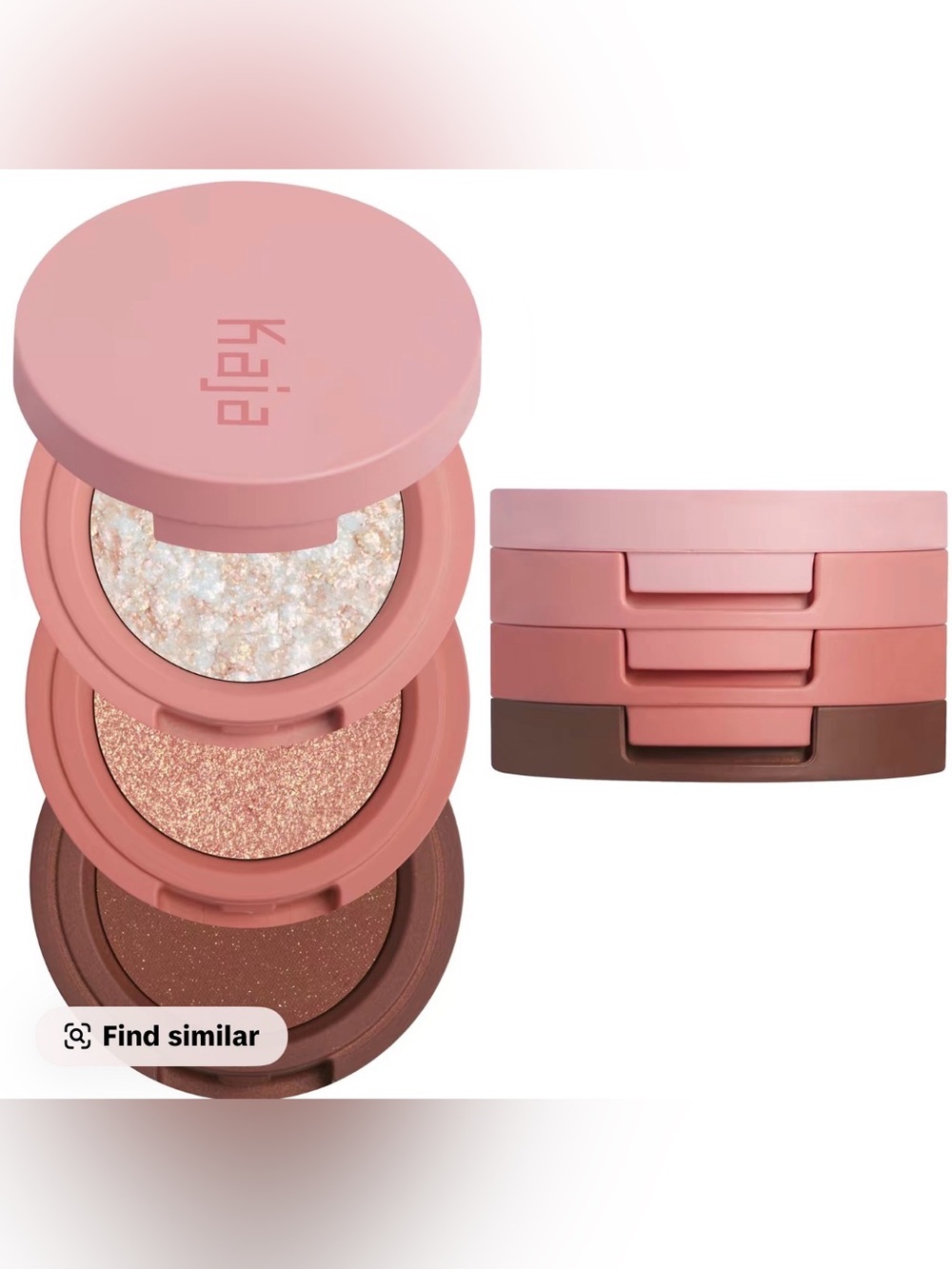 NIB Kaja 3-in-1 Eyeshadow Stack - Beauty Bento -Coral Sunrise